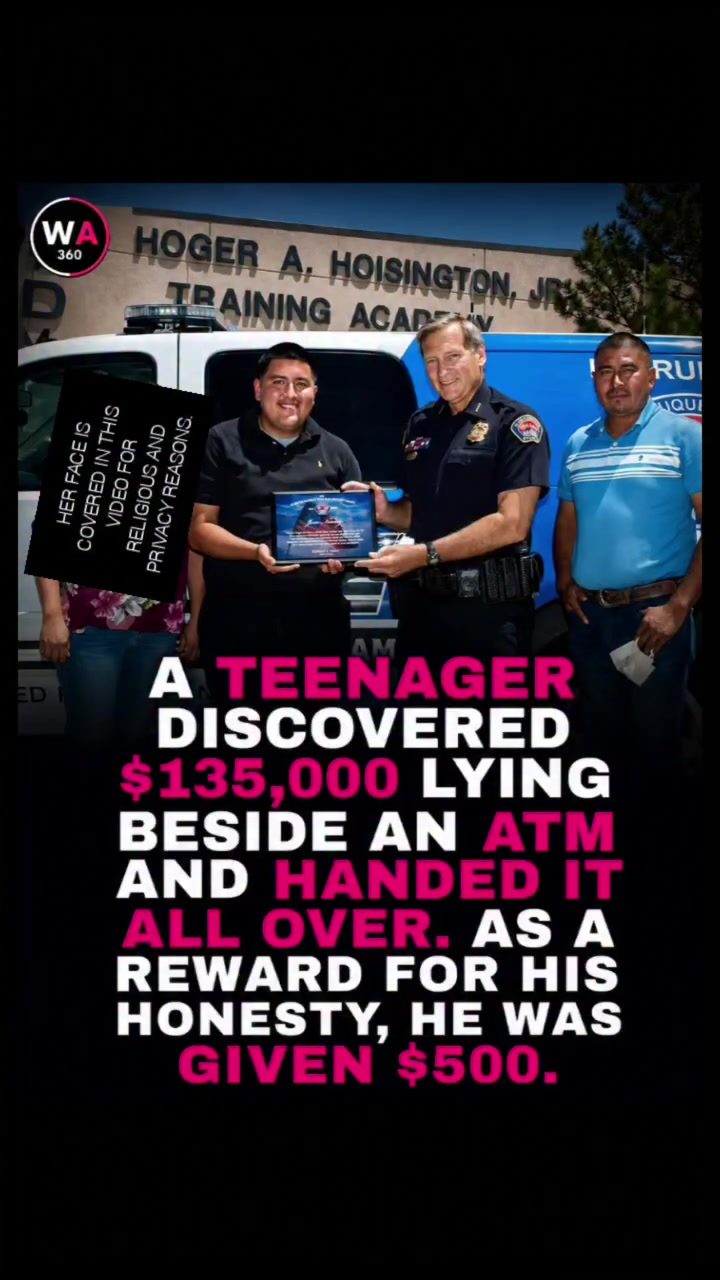 Teenager Returns $135,000 Found at ATM