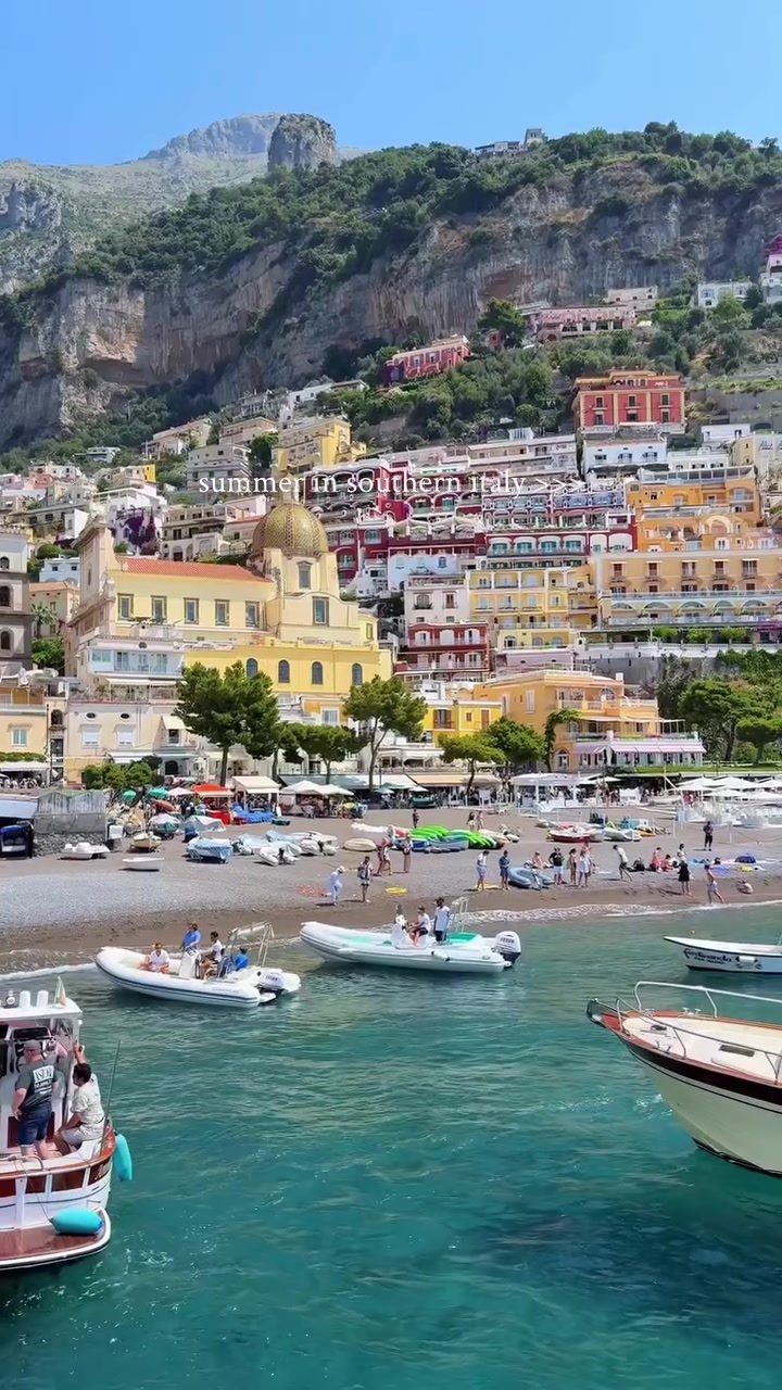 Southern Italy's Summer Charm: Coastal Views & Charming Towns