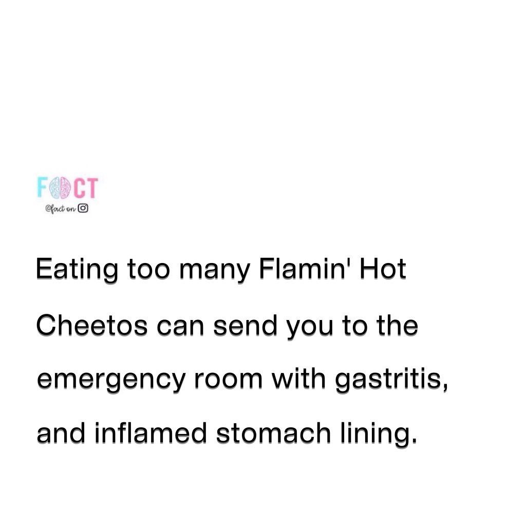 The Dangers of Overindulging in Flamin' Hot Cheetos