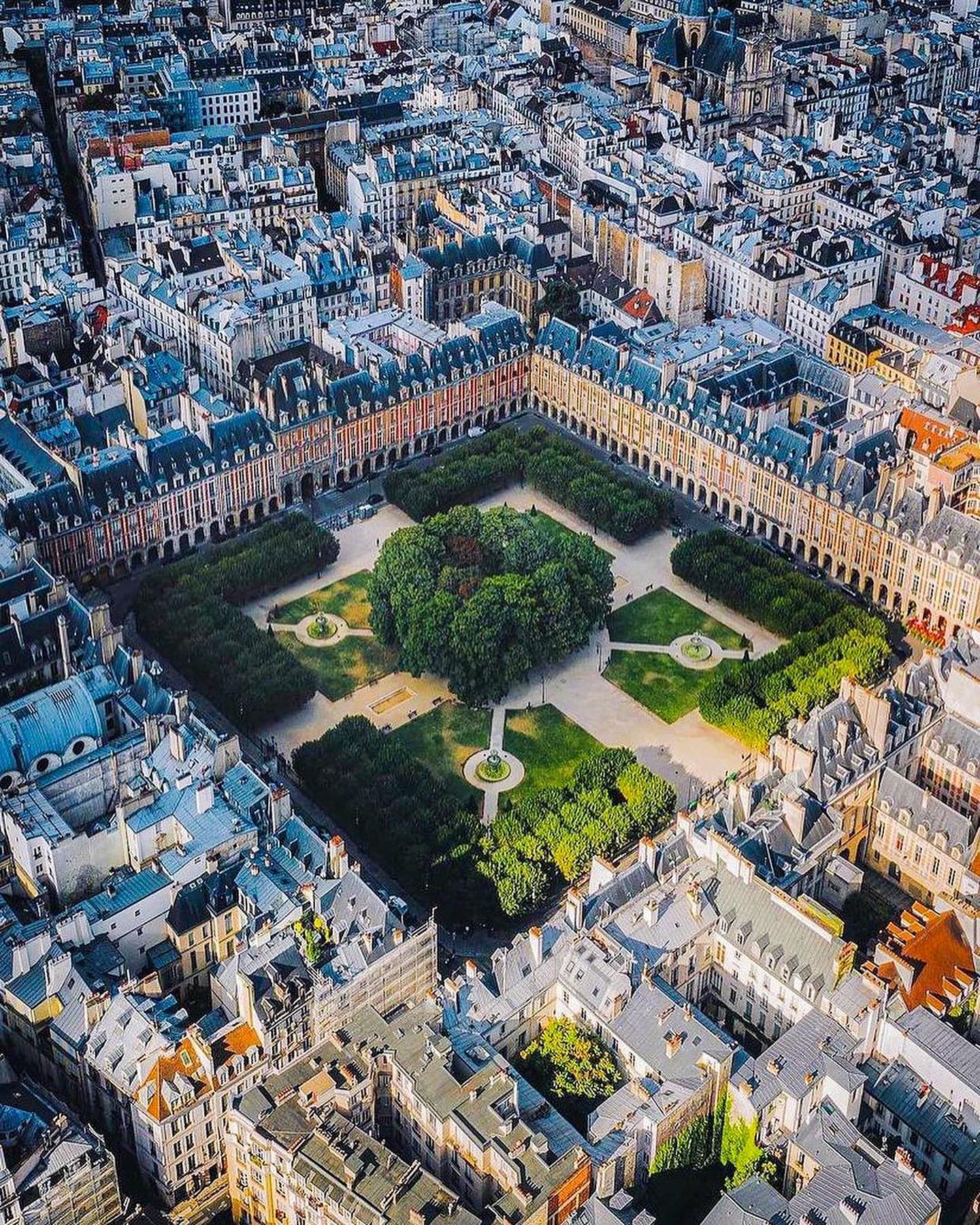 Paris Aerial Views: Iconic Landmarks from Above
