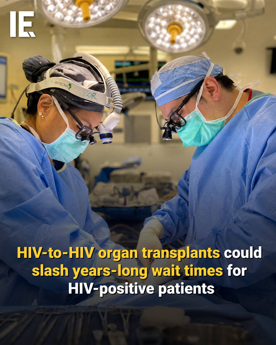 HIV-to-HIV Organ Transplants: Reducing Wait Times
