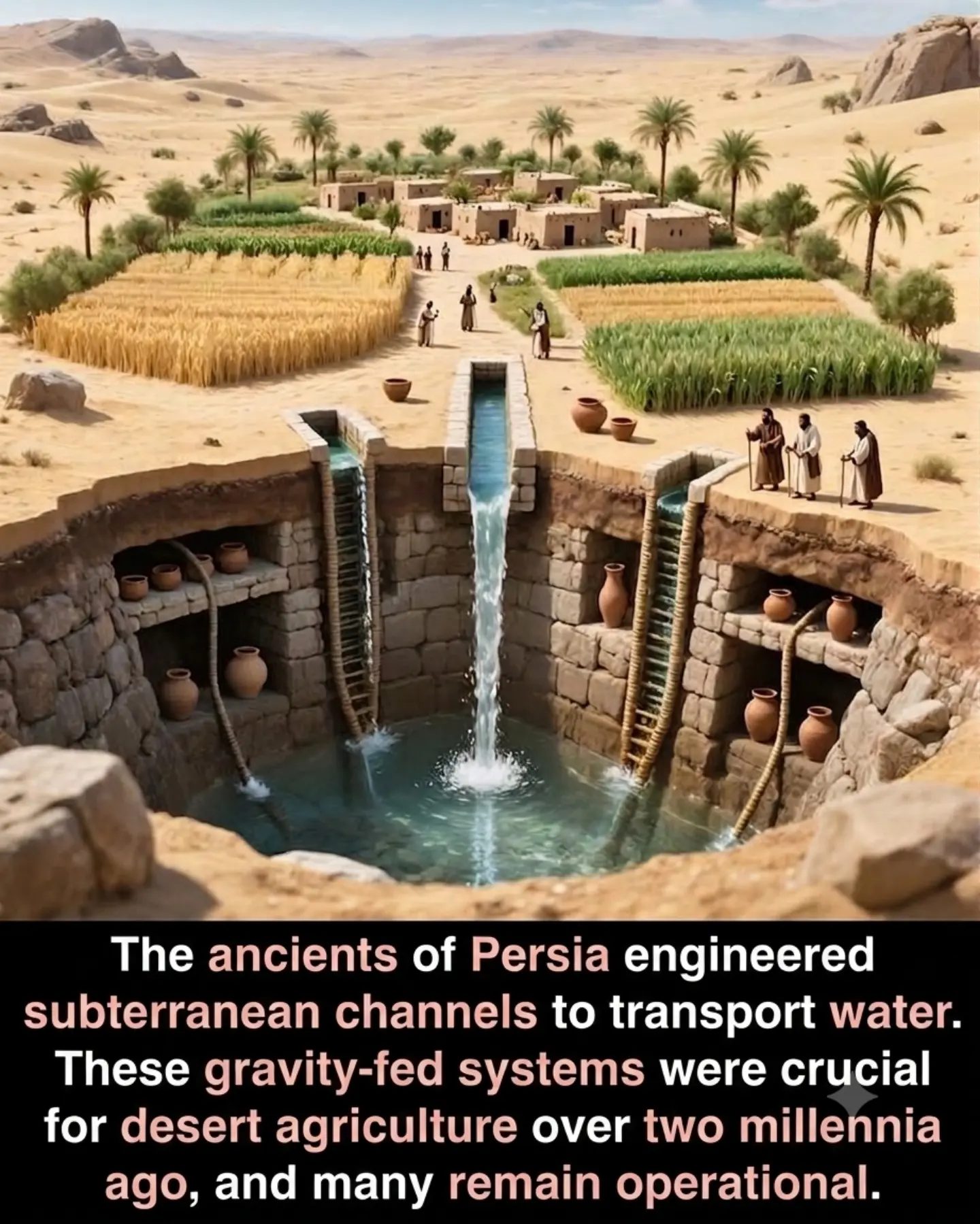 Incredible Ancient Persian Irrigation Technology