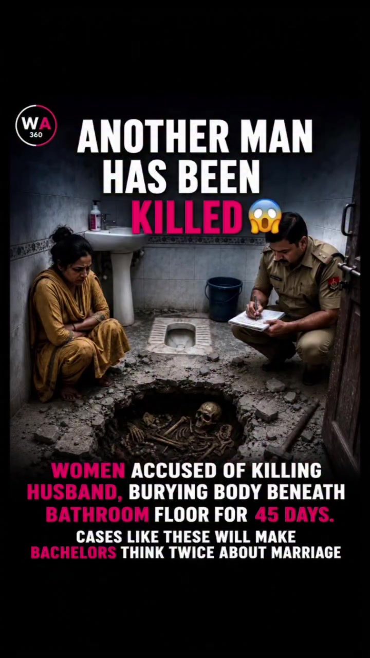 Murder Investigation: Husband's Body Found Under Bathroom Floor