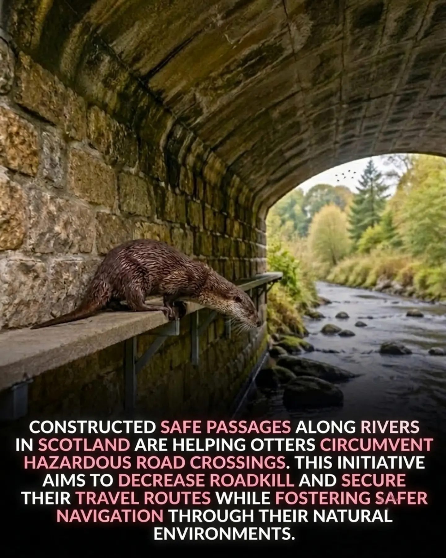 Otter Safe Passages: Protecting Wildlife in Scotland