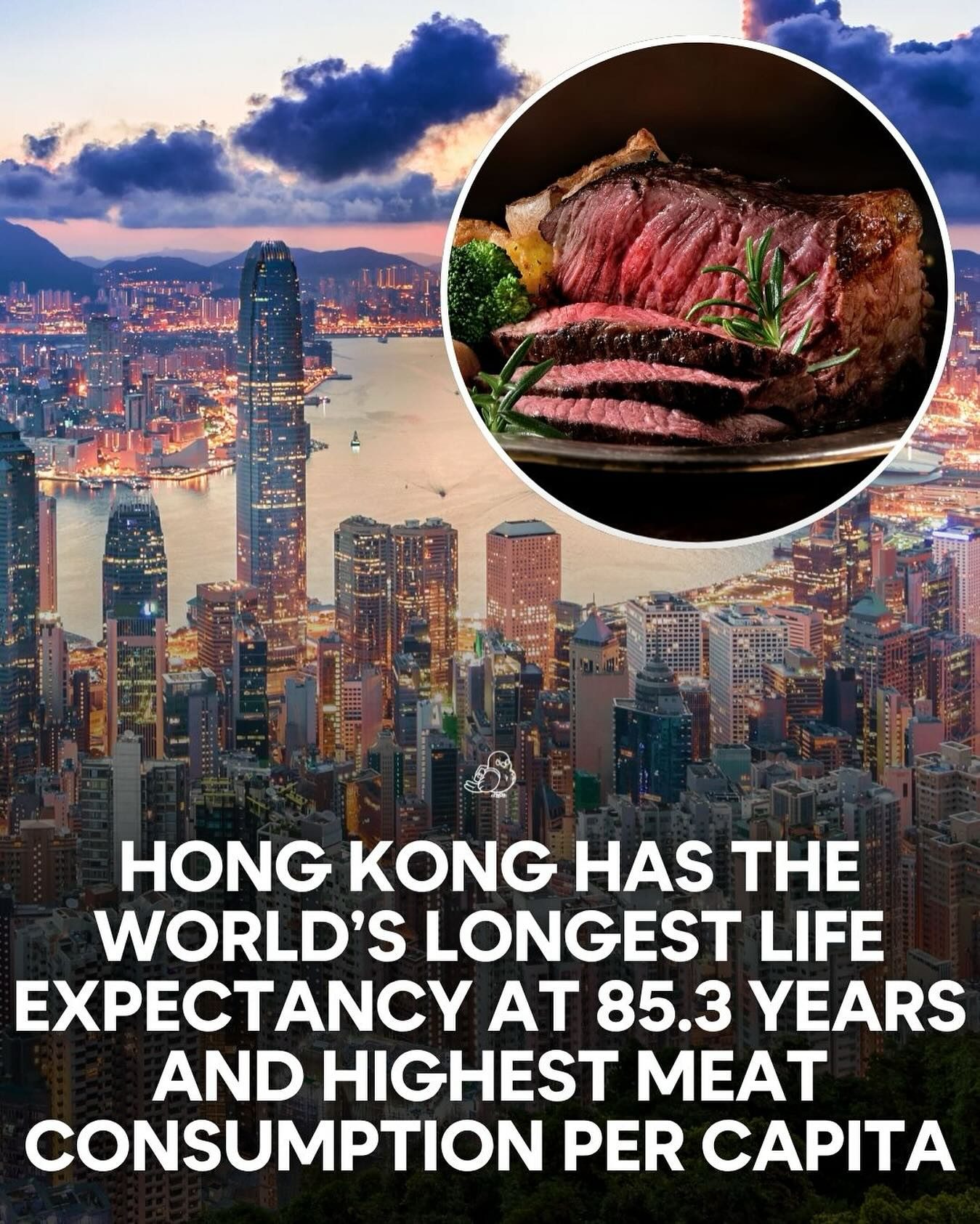 Hong Kong's Surprising Blend of Long Life and High Meat Consumption