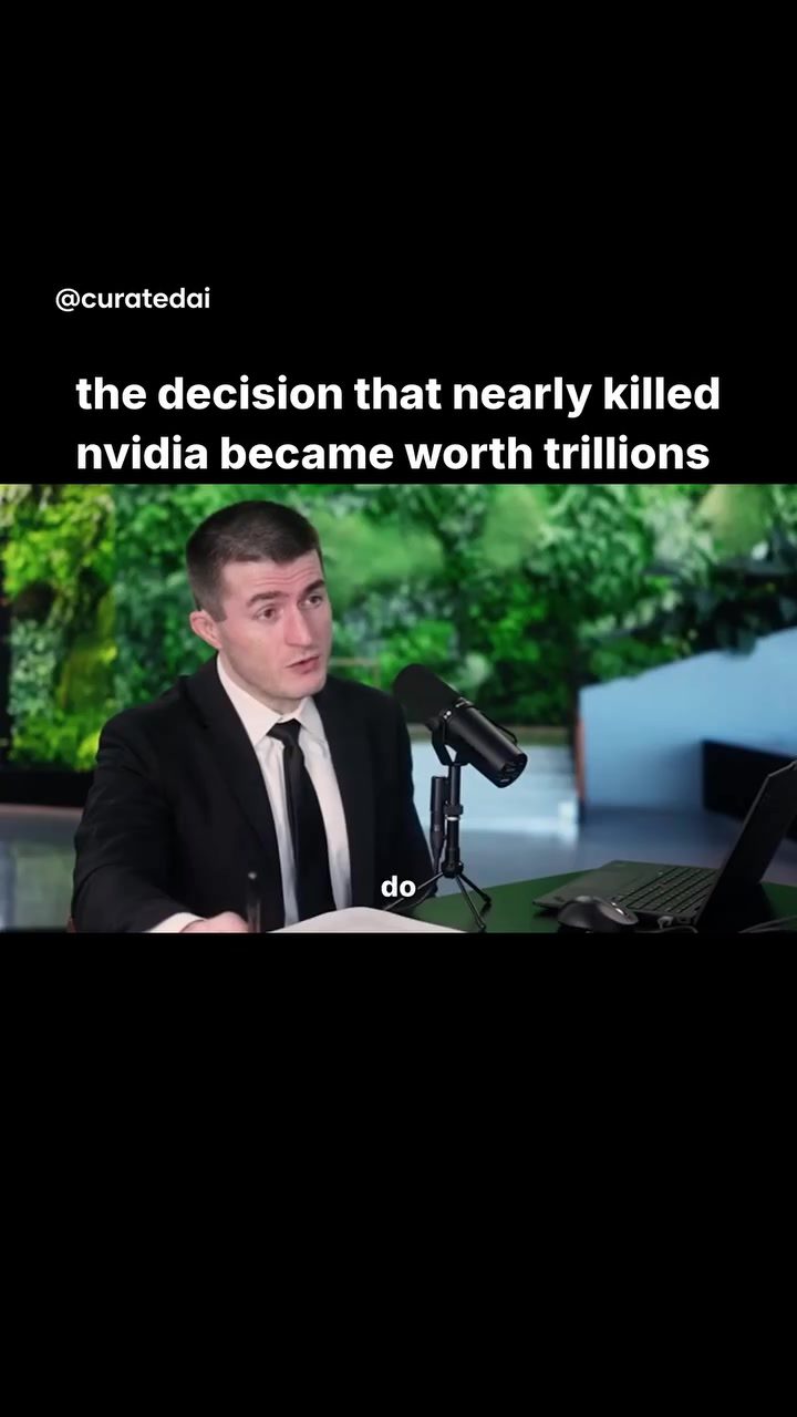 NVIDIA's Near-Fatal Decision That Made It Trillions