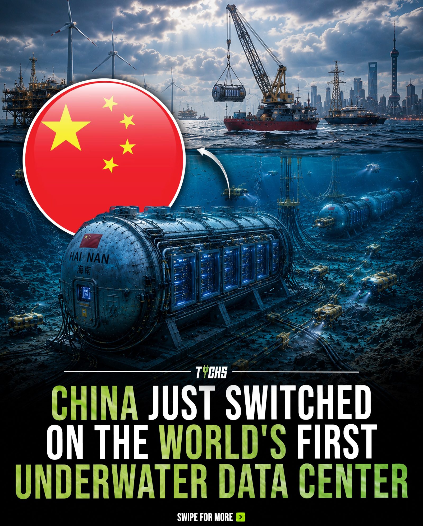 China's Innovative Underwater Data Center Revolutionizes Tech