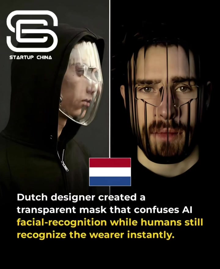 Transparent Masks Fool AI but Not Humans