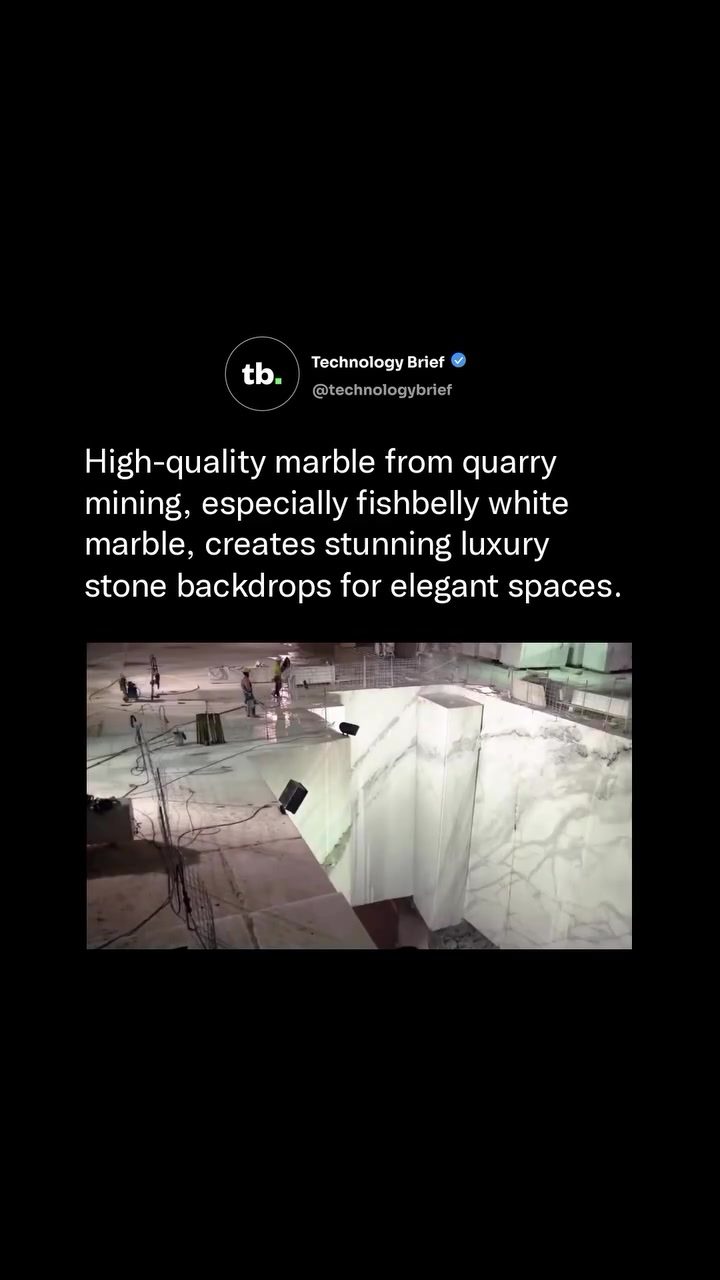 Marble Extraction: Behind the Scenes at a Quarry