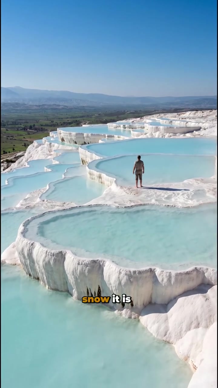 Pamukkale Travertines: Turkey's White Terraces