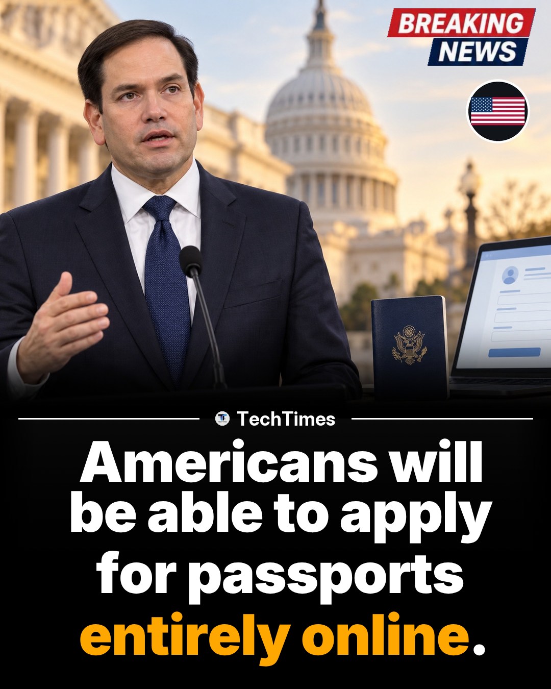 Online Passport Application for Americans