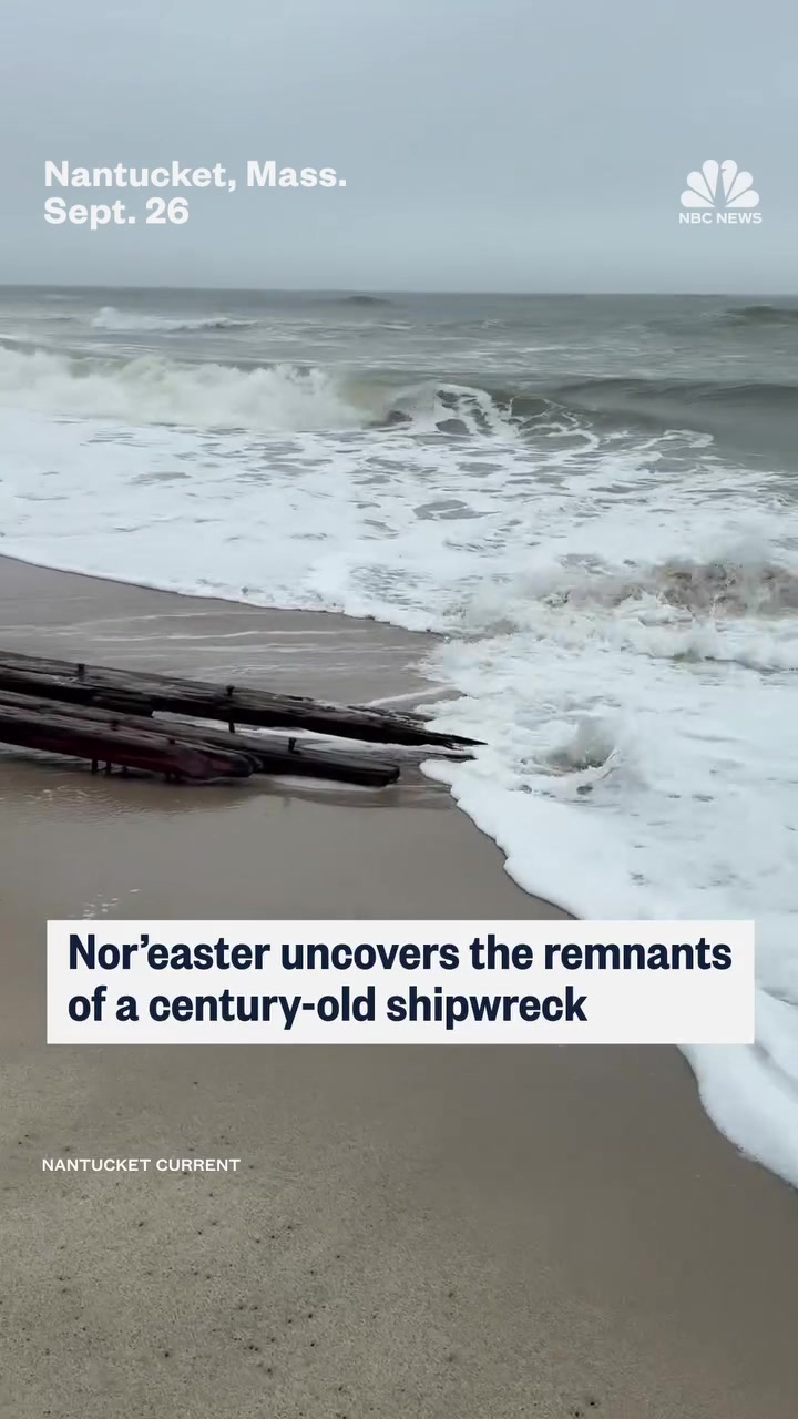 Warren Sawyer Shipwreck Found on Nantucket Beach