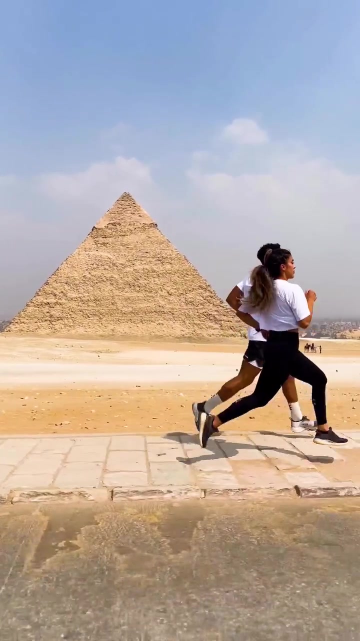 Running Near the Pyramids of Giza: Fitness in Egypt