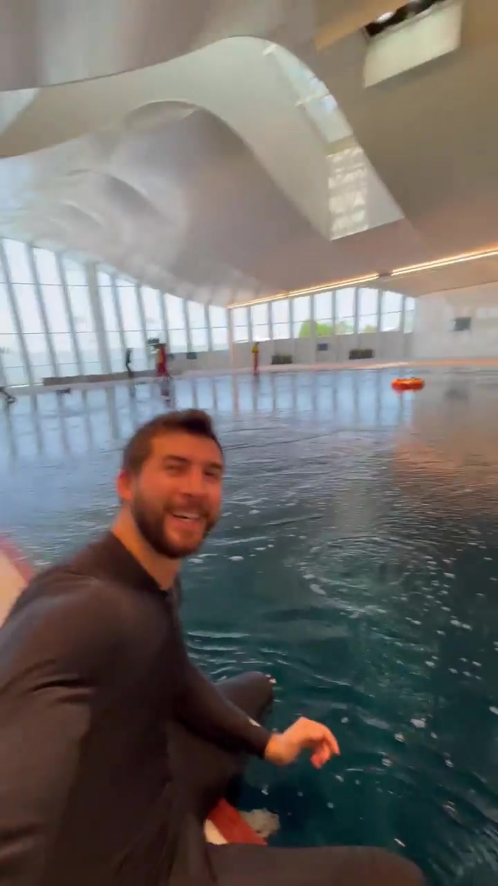 Underwater Foosball at Deep Dive Dubai