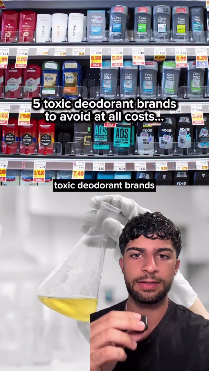 Dangers of Popular Deodorants: 5 Brands to Avoid