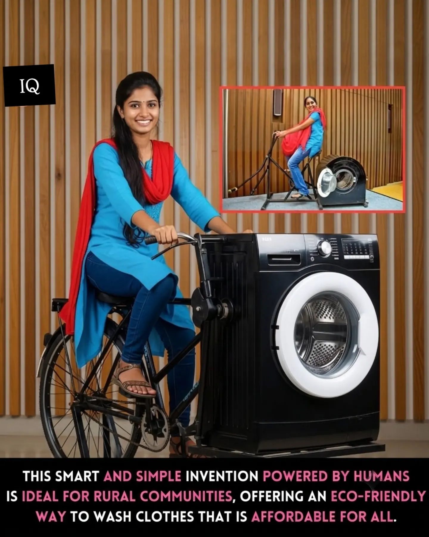 Human-Powered Washing Machines: Cleaning Clothes in Rural Areas