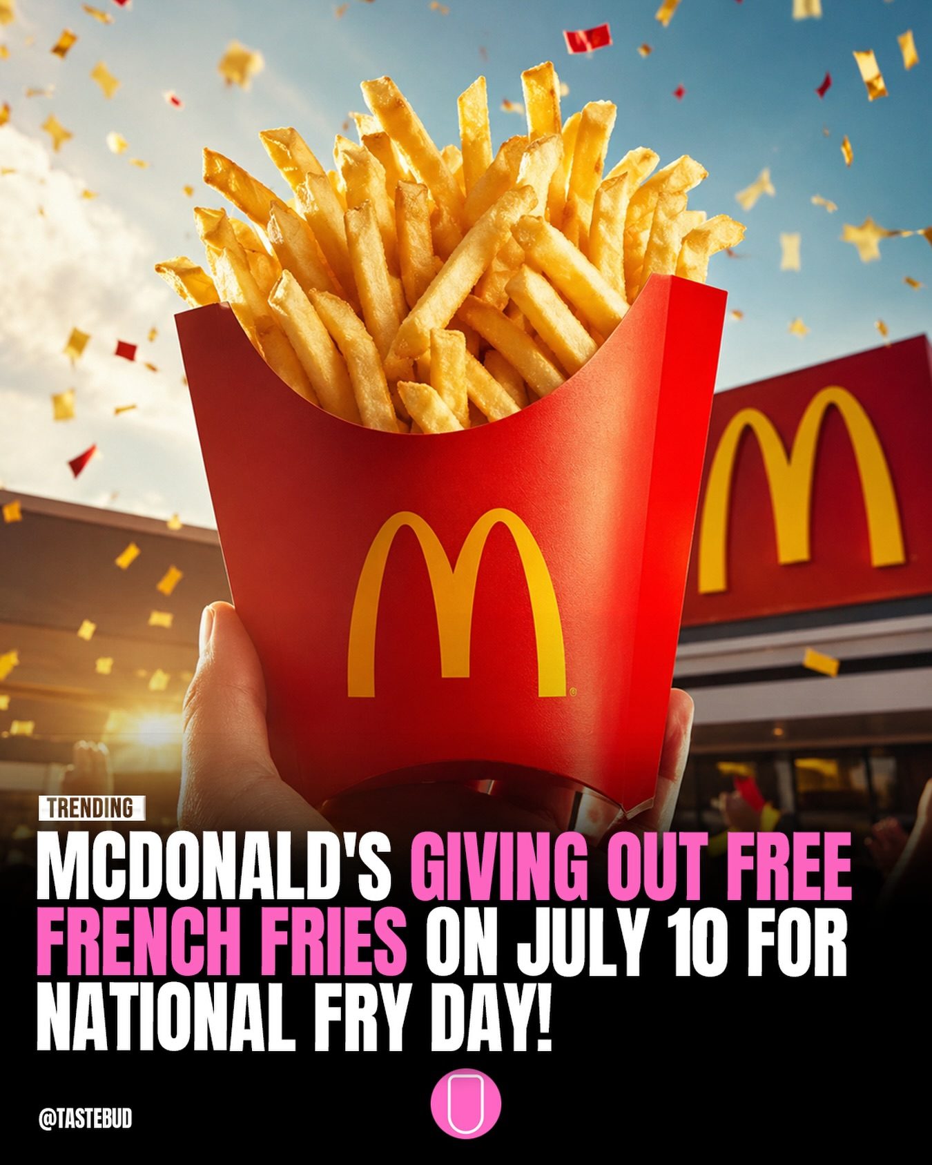 McDonald's Free Fries: July 10 for National Fry Day
