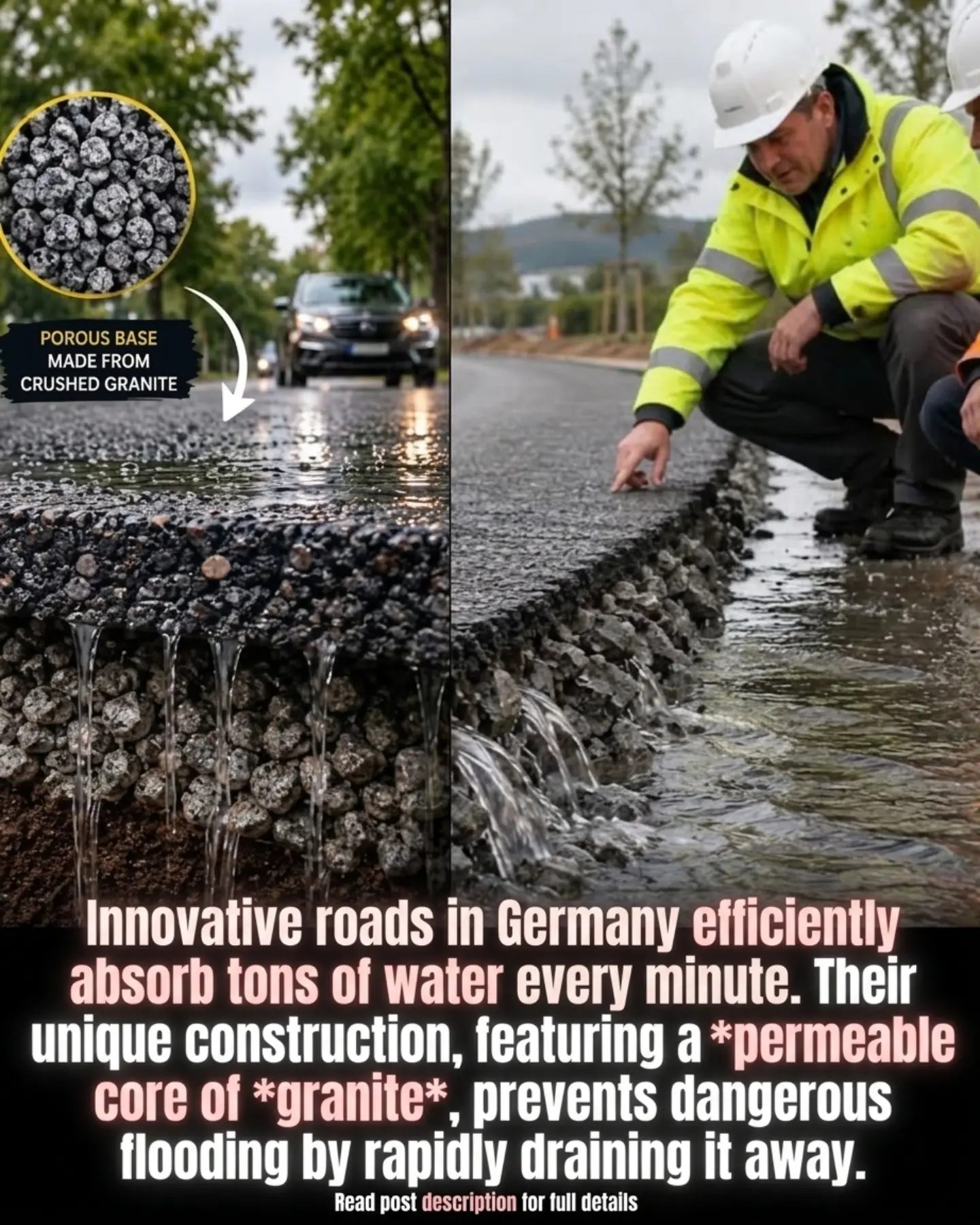 Germany's Flood-Resistant Roads: Innovation in Water Management