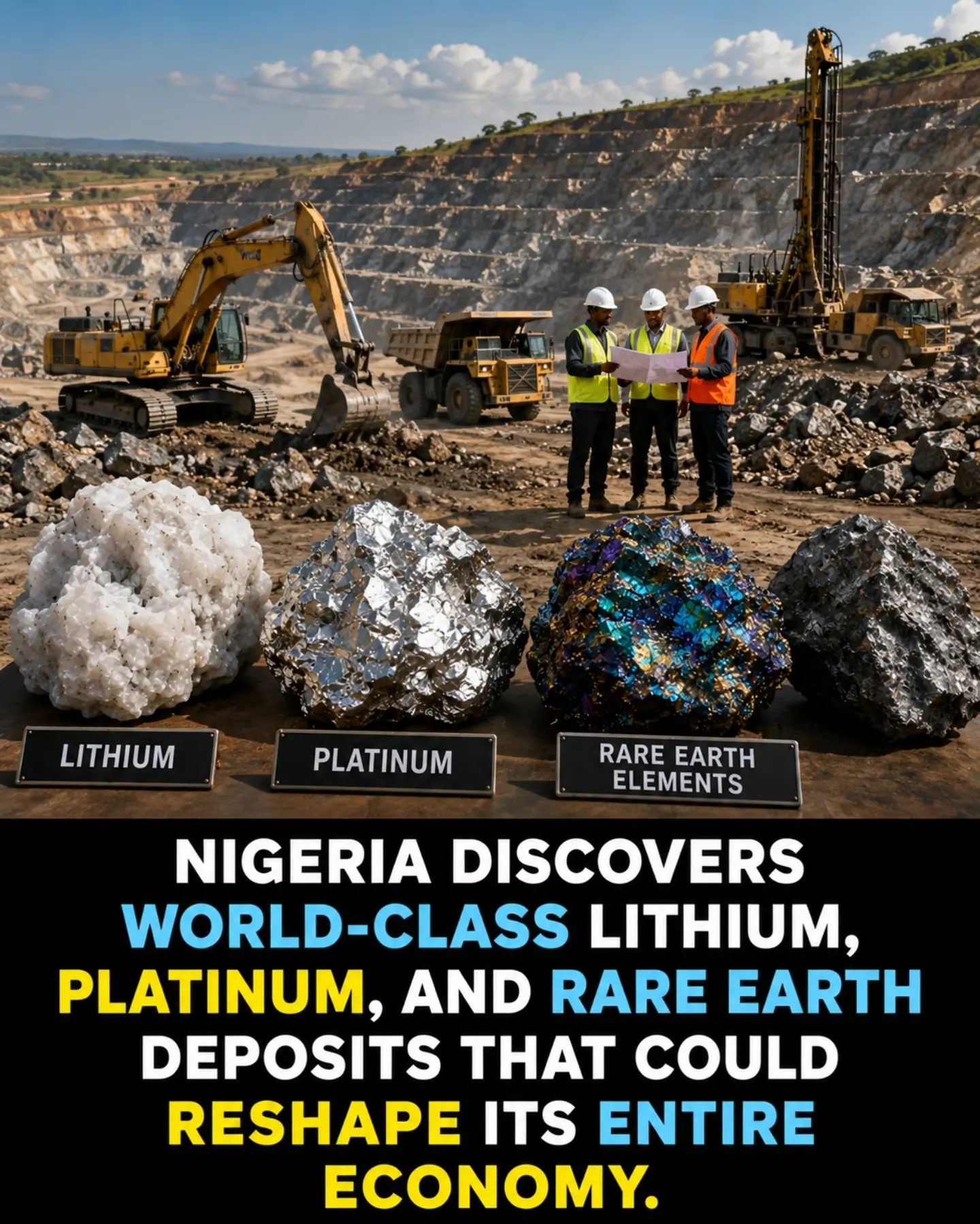 Nigeria's New Lithium & Rare Earth Discovery: Economic Game Changer