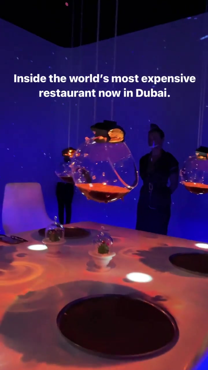 Sublimotion: Dubai's World's Most Expensive Restaurant