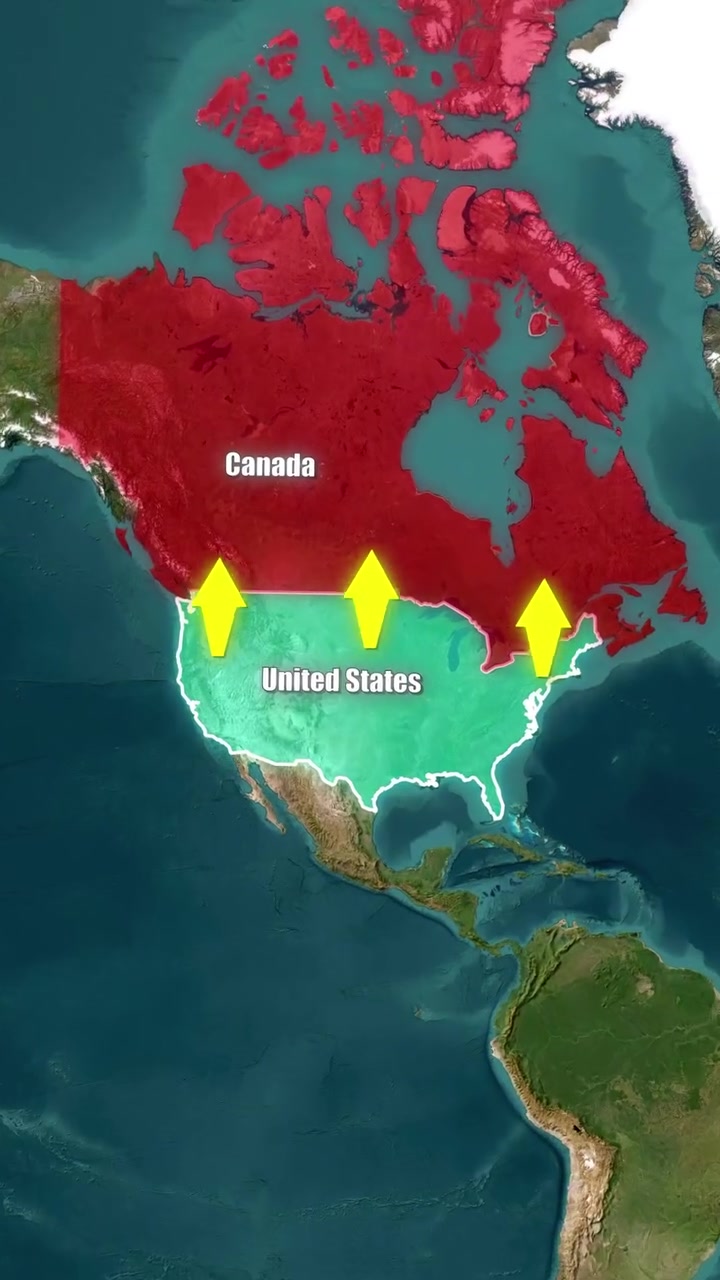 Canada's Population South of 49th Parallel