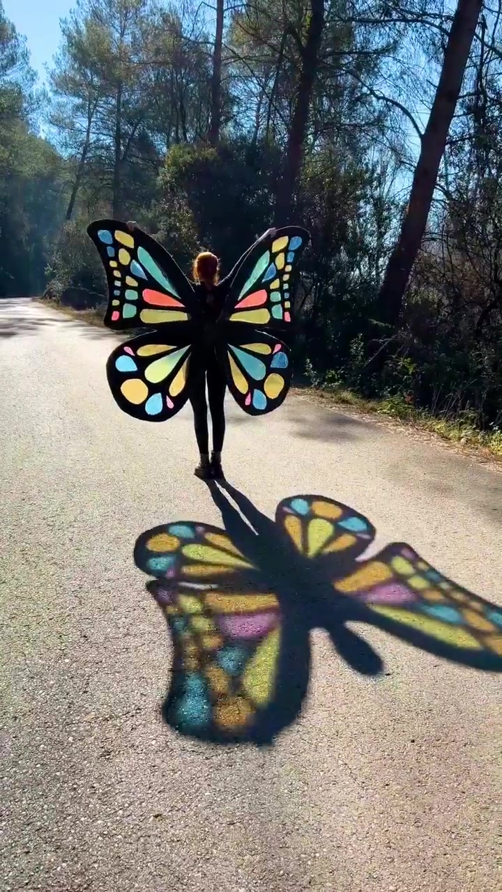 Instagram Butterfly Shadow Effect Filter