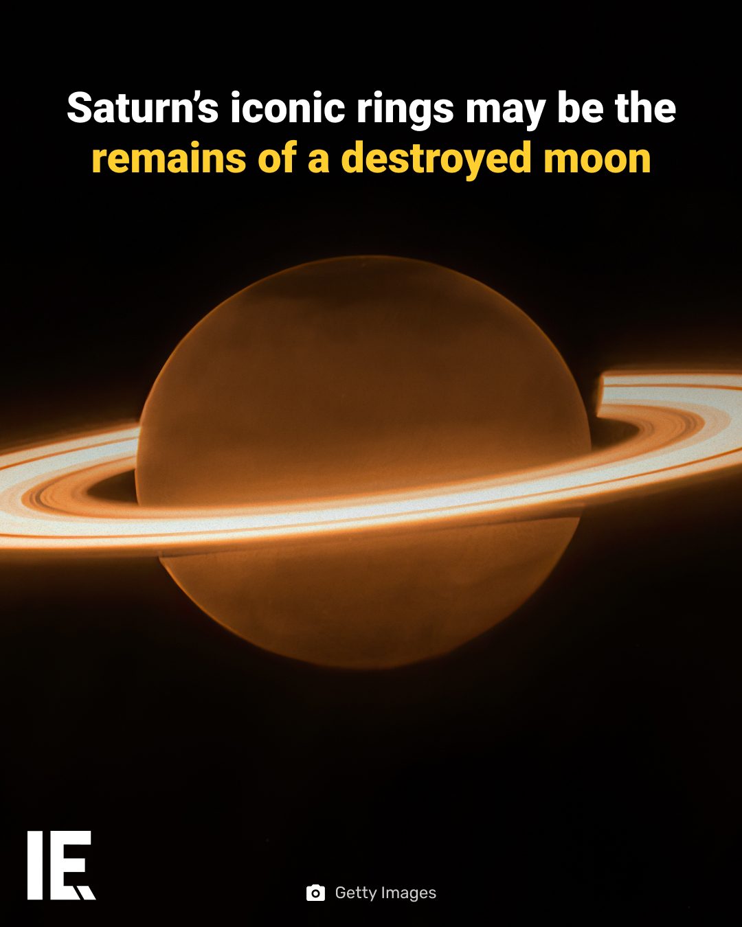 The Mystery of Saturn's Rings: Remnants of a Lost Moon