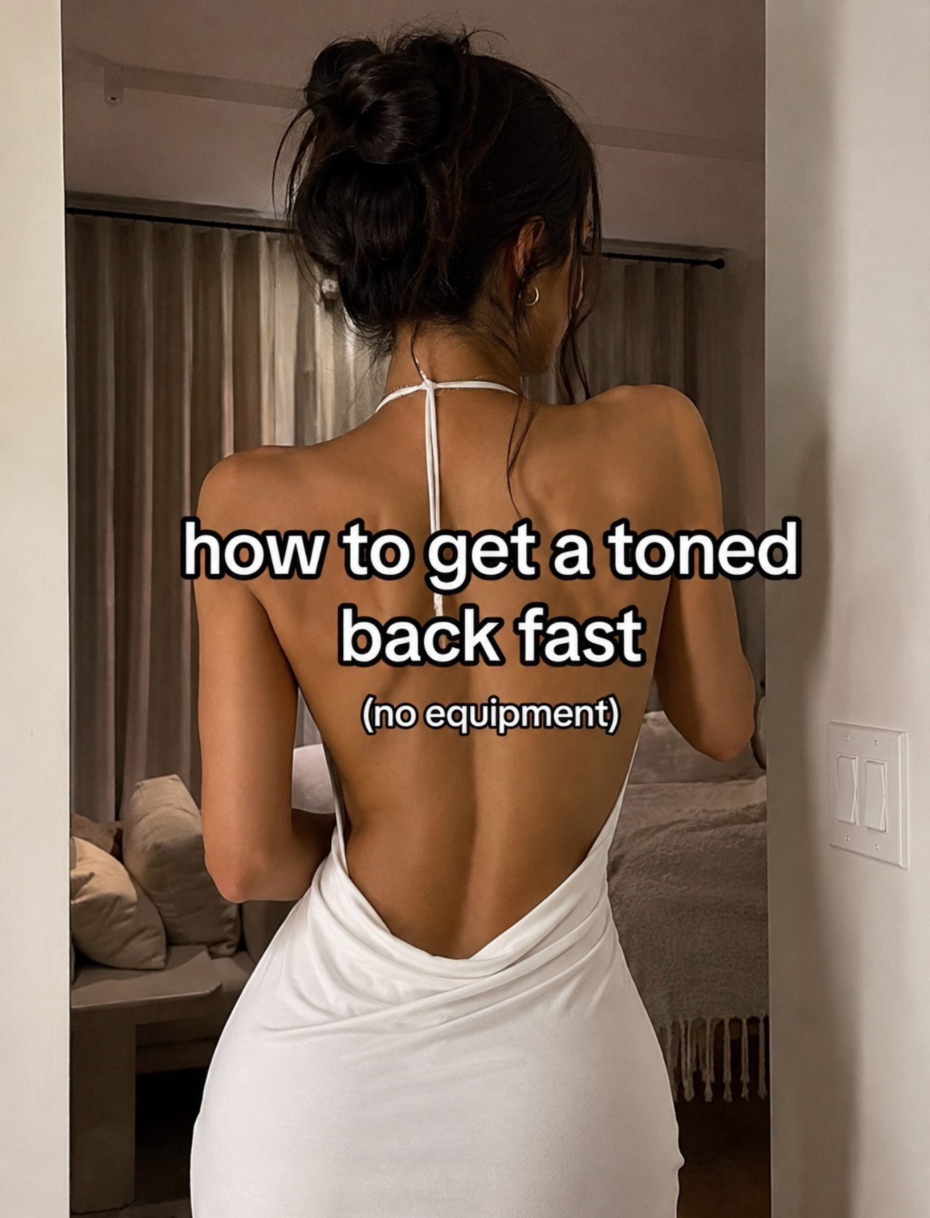 Toned Back Workout: No Gym, No Equipment Needed