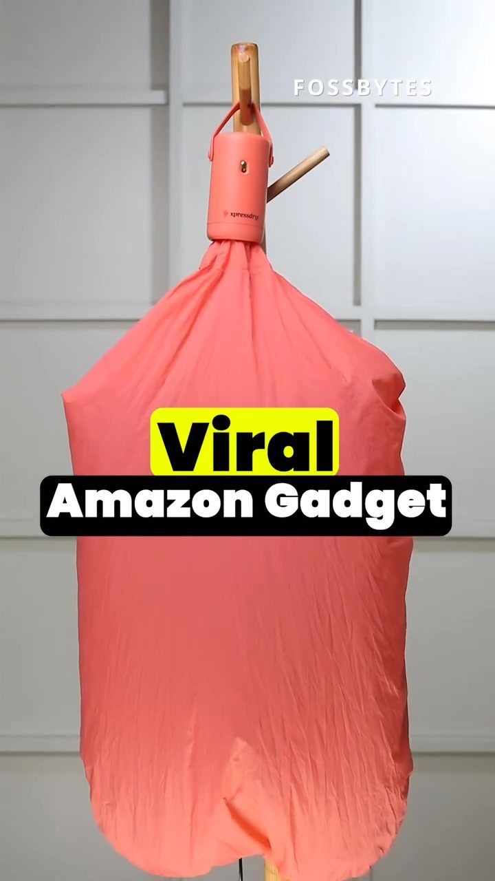 Amazon's Spreddry: Dry Clothes in 20 Minutes