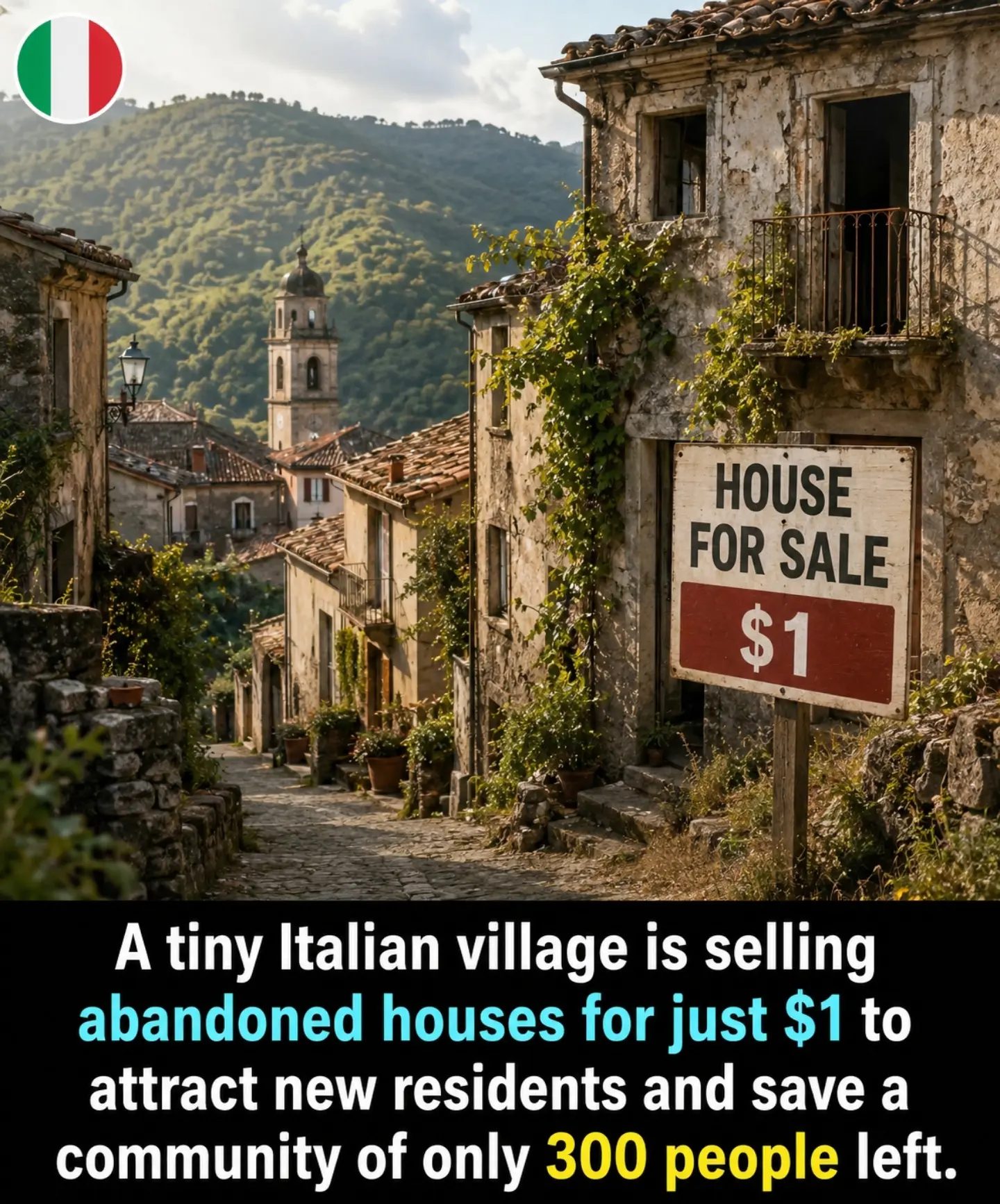 Italian Village Revitalization: $1 Homes for New Residents