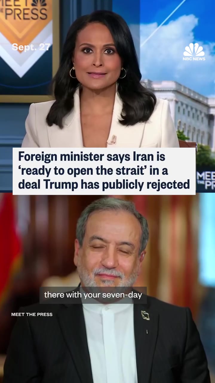 Iran's Response to Trump's Rejection of Strait Deal