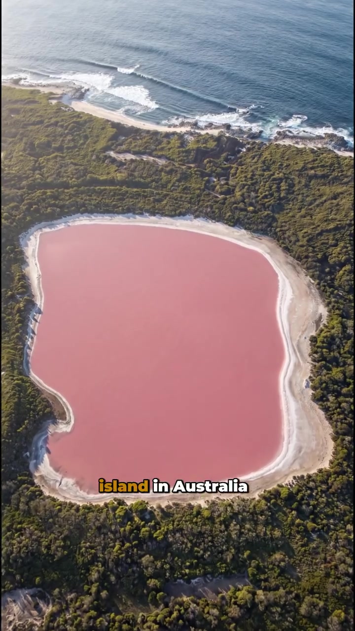 Lake Hillier's Pink Color Mystery Explained