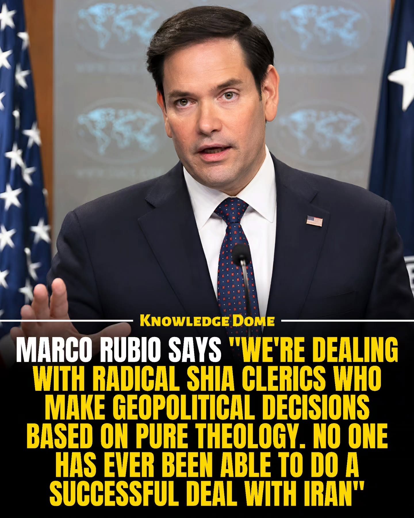 Marco Rubio on Iran Talks: Challenges with Shia Clerics
