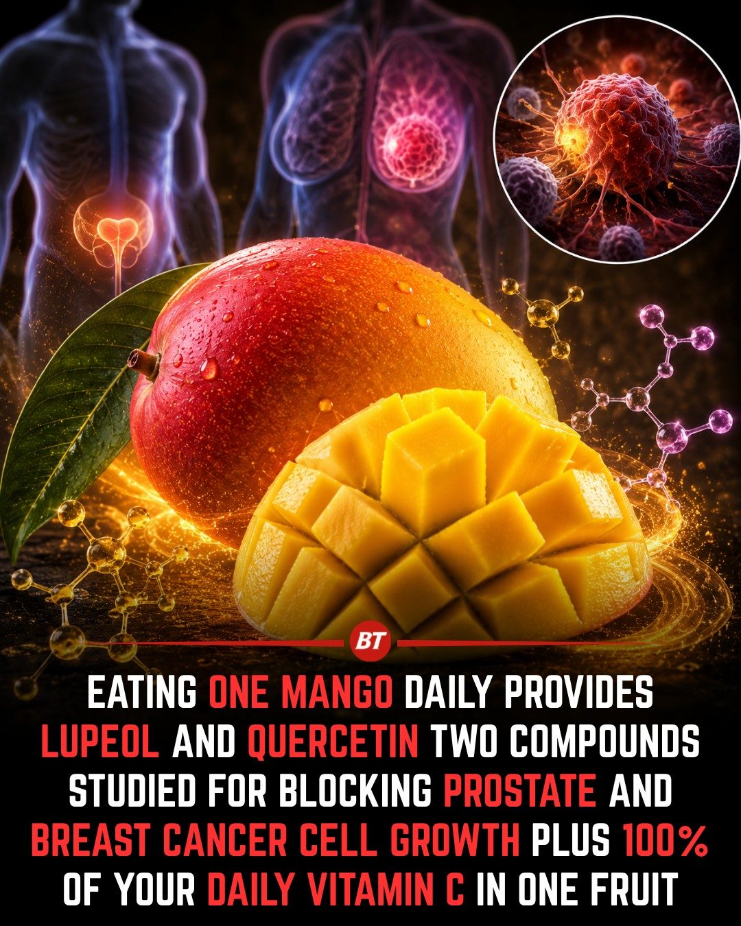 Mango's Cancer-Fighting Compounds and Vitamin C Benefits