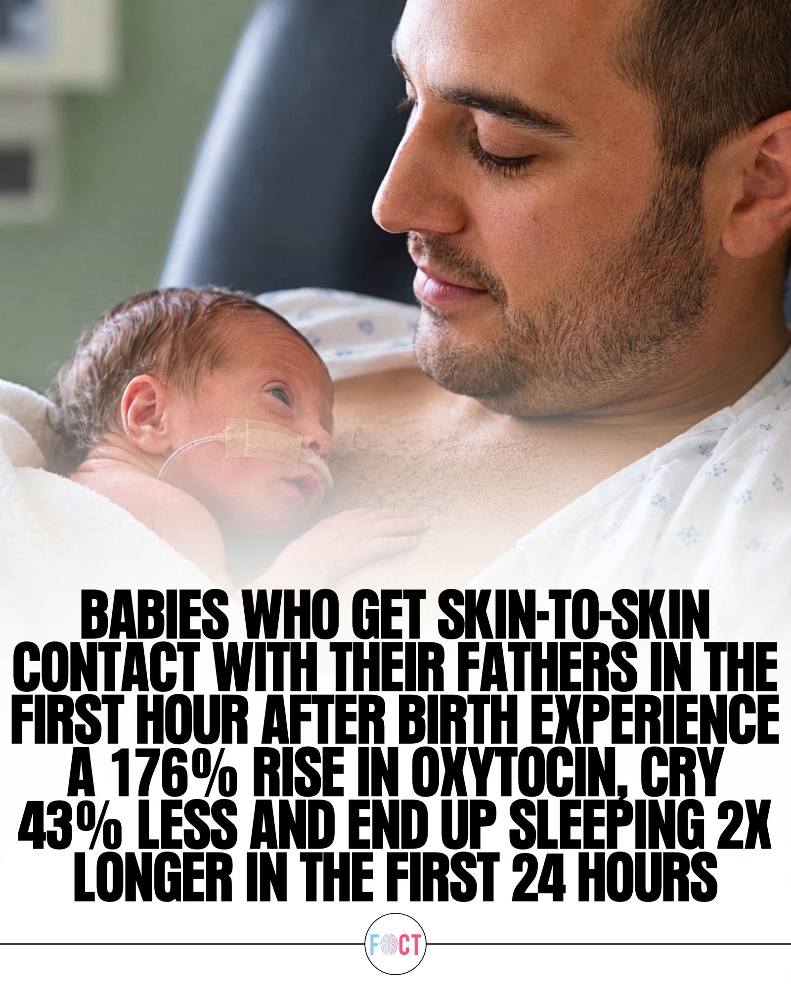 First-Hour Father-Baby Skin-to-Skin Benefits