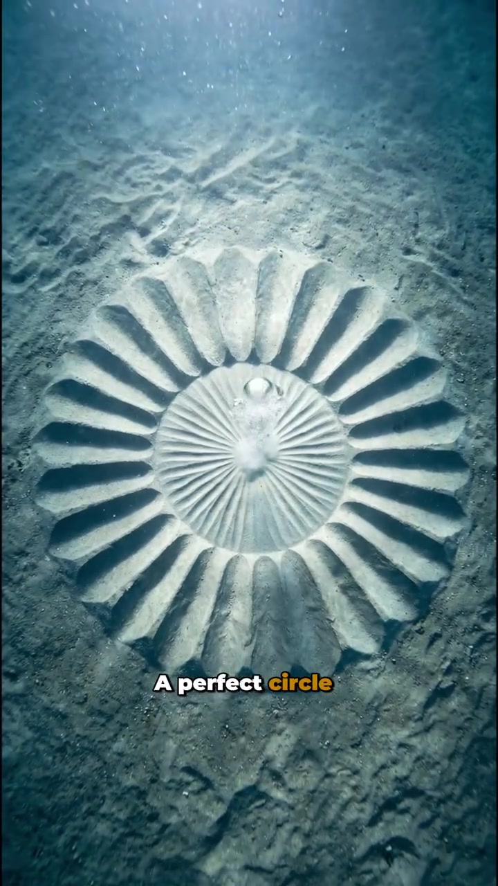 Underwater Sand Circles Mystery Solved