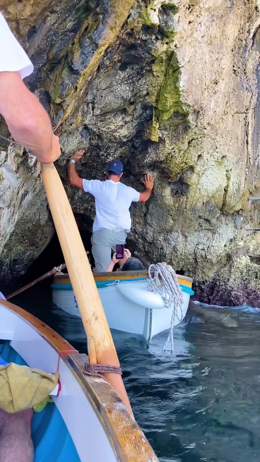 Boat Tour Through Illuminated Cave