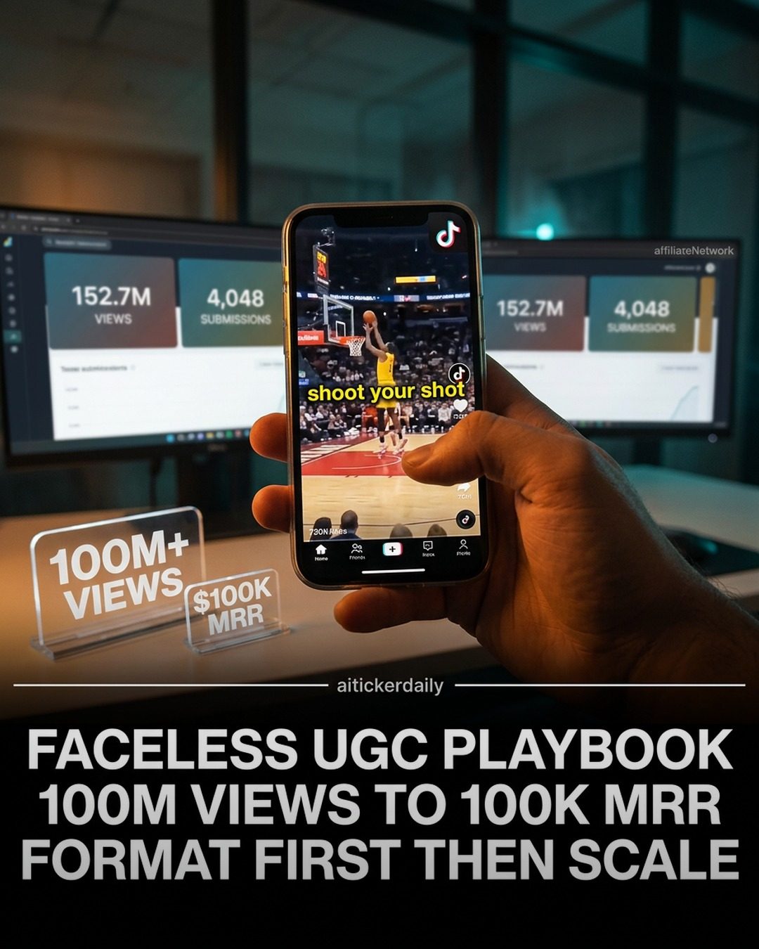 **Mastering Faceless UGC on TikTok: A Campaign Breakdown**

 	This title captures the essence of the analysis and the article excerpt. It highlights the key topic of faceless user-generated content (UGC) and its application on TikTok, while also incorporating the concept of a campaign breakdown, which is central to the reel and the provided excerpts.