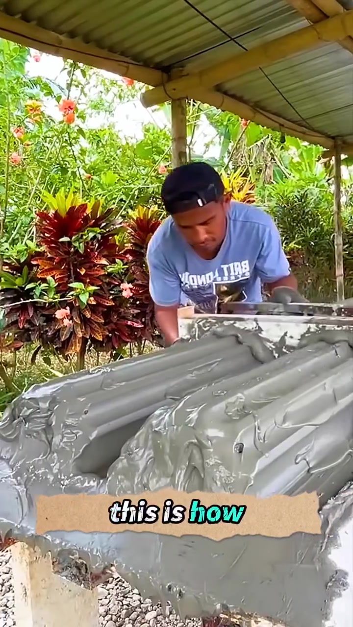 Mastering DIY Concrete Pillar Construction: A Clever Vietnamese Technique