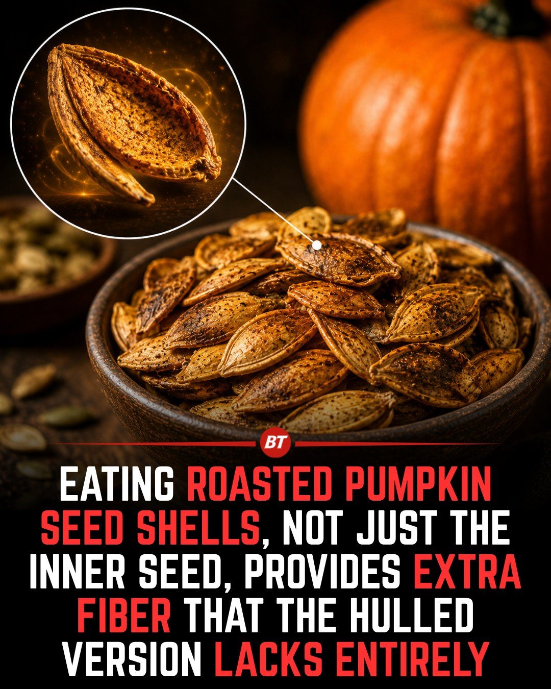 Eating Whole Roasted Pumpkin Seeds Benefits Digestion