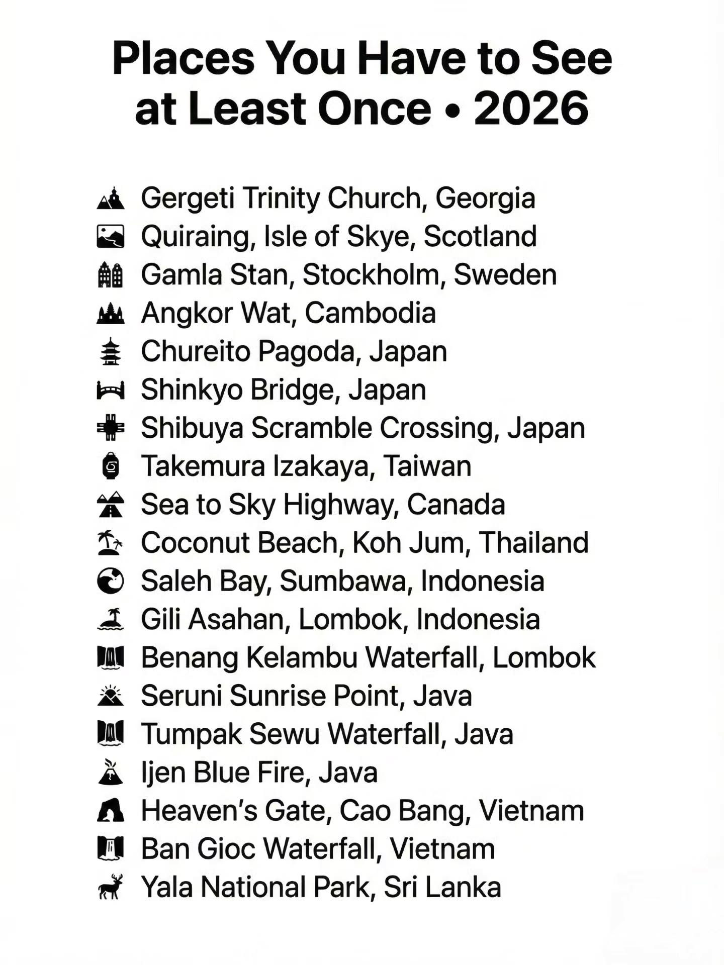 Top 2026 Travel Destinations for Adventure and Relaxation