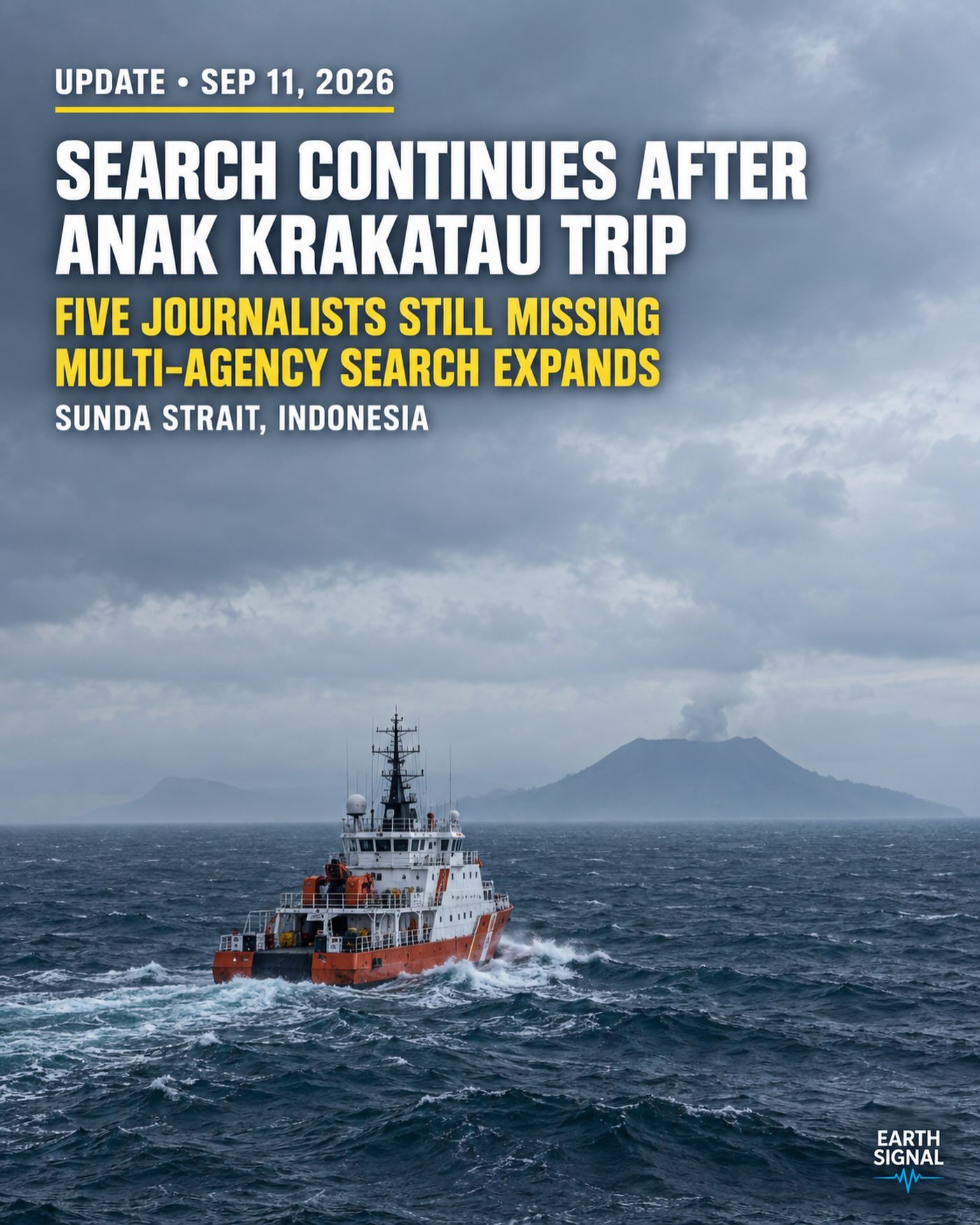 Search and Rescue for Missing Journalists in Indonesia