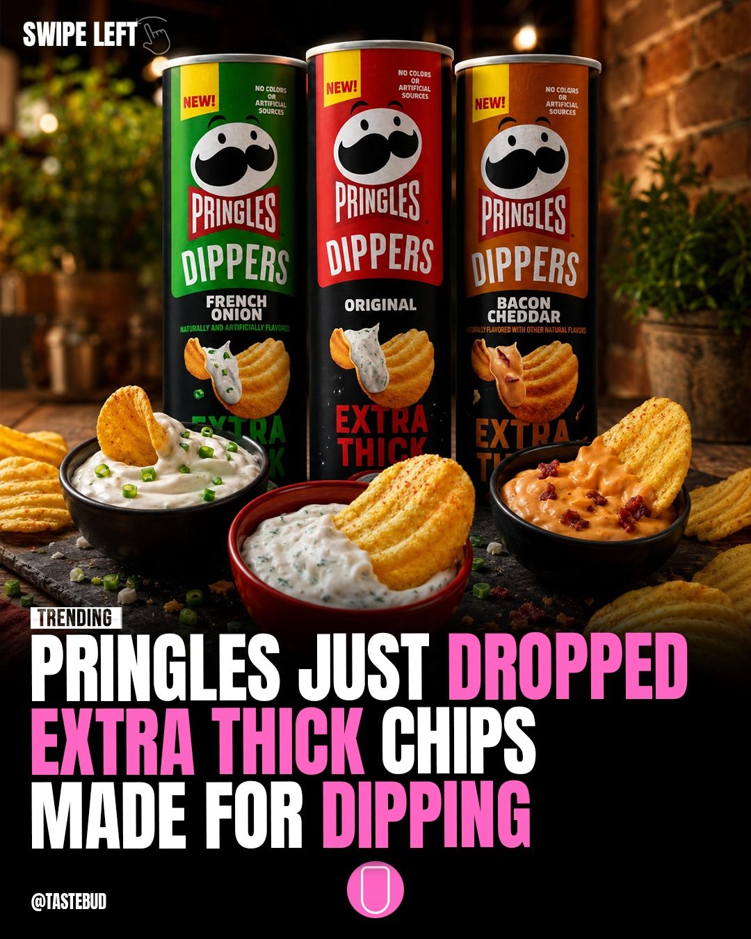 Pringles Dippers: New Extra Thick Chips for Dipping