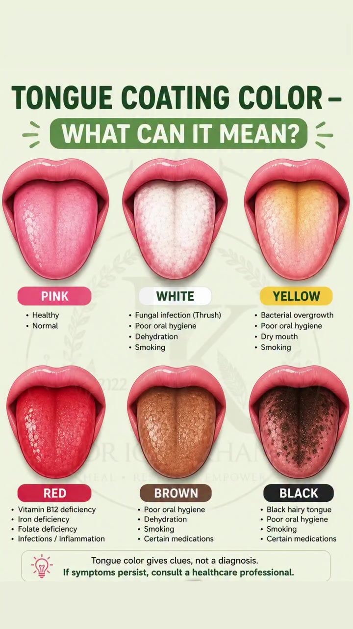 Understanding Tongue Colors: Health Clues From Your Mouth
