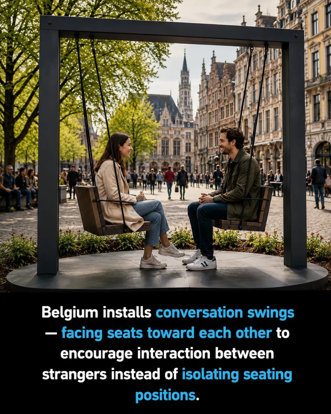Belgium's Conversation Swings: Encouraging Public Interaction