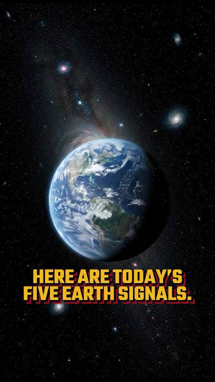 Earth Signals: Today's Global Weather Events