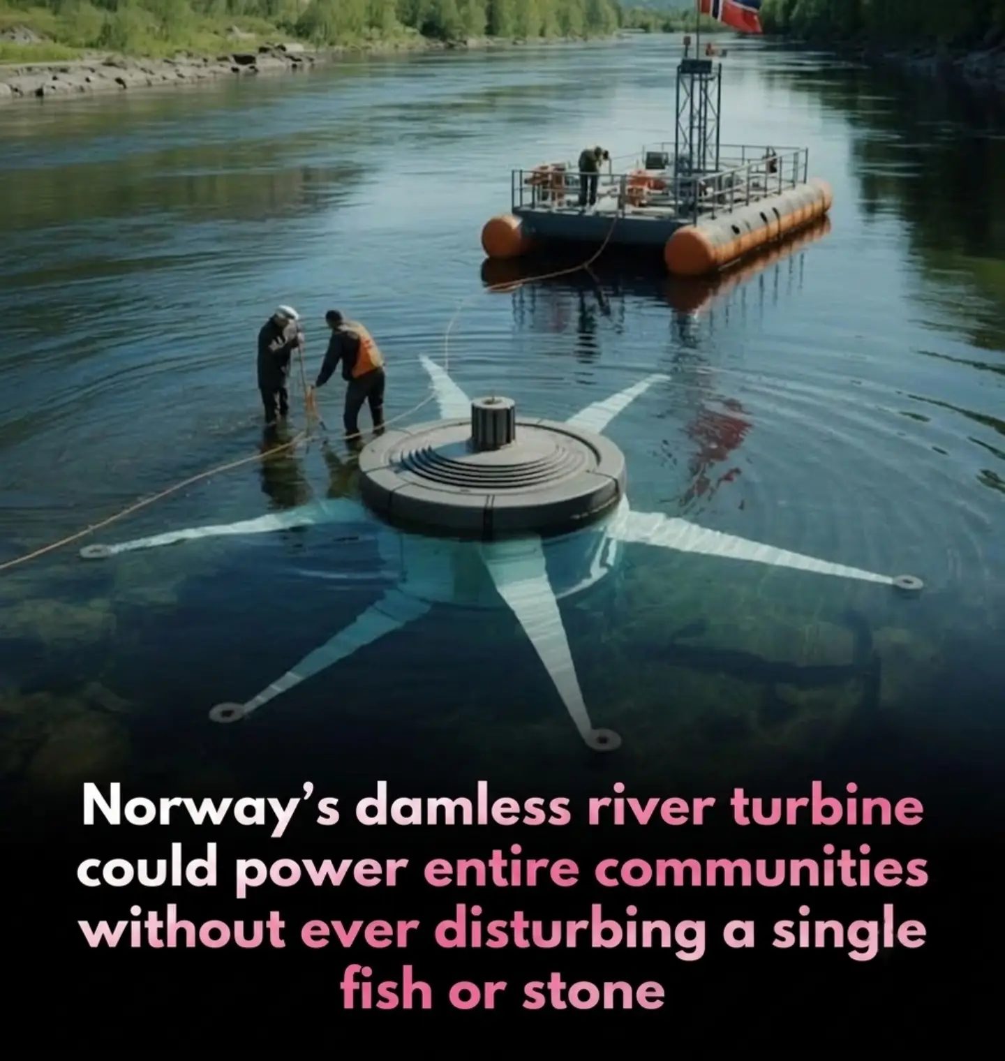 Norway's Damless Turbines: Sustainable Power Without Environmental Impact