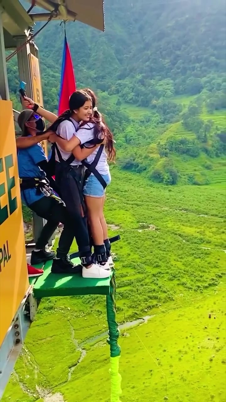 Bungee Jumping in Nepal: River Landing Adventure