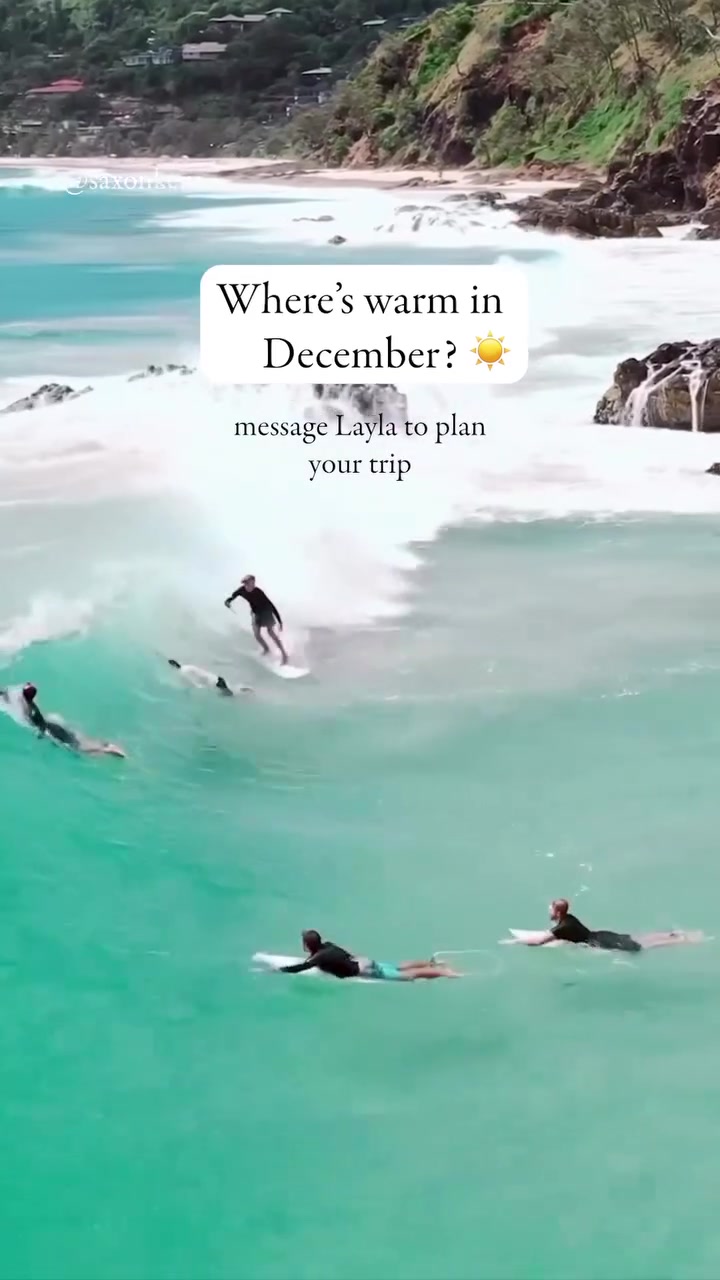 Warm December Destinations Planned by Layla