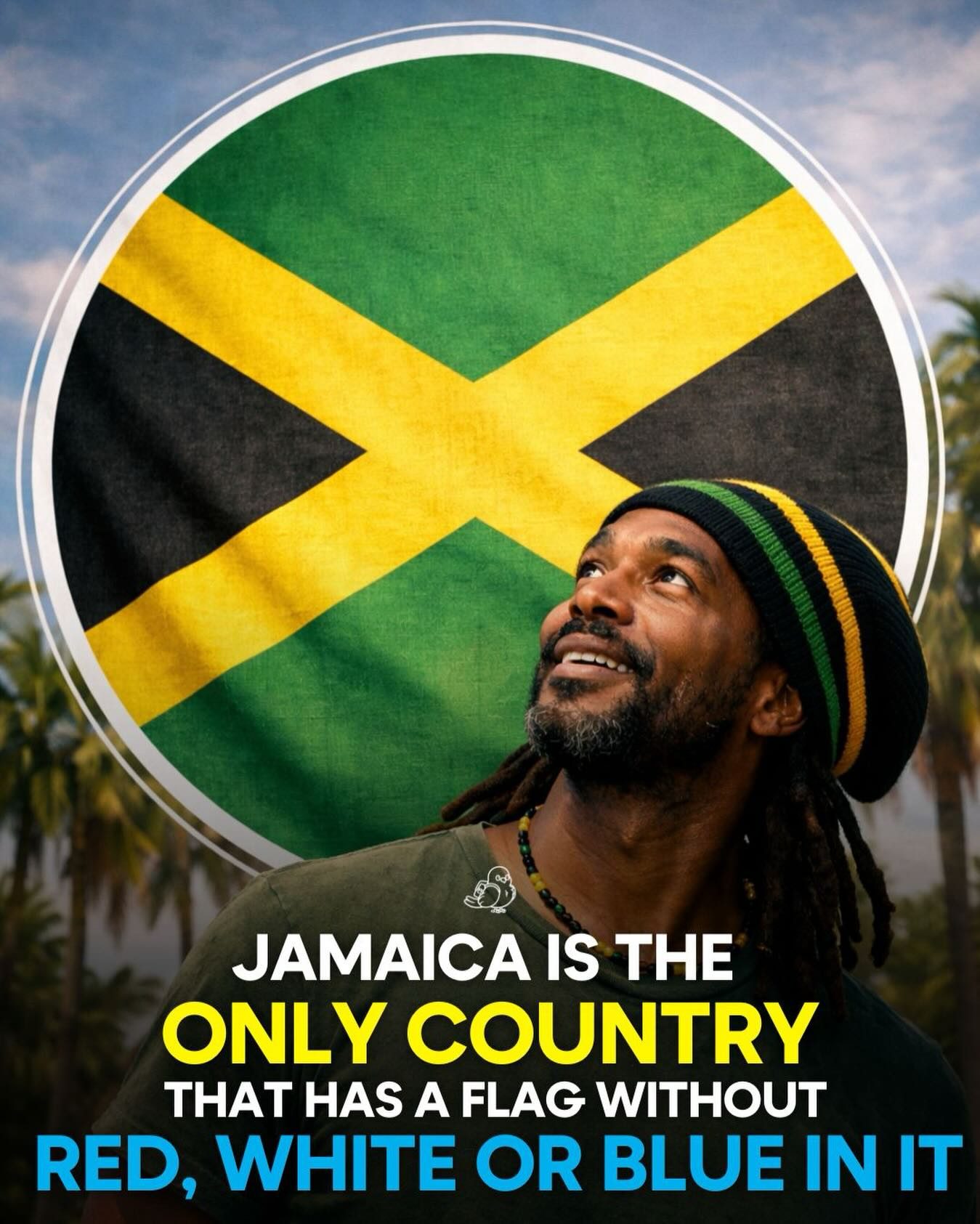 The Unique Colors of the Jamaican Flag